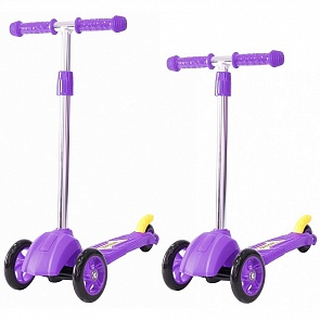 Детский трехколесный самокат фиолетового цвета RT ORION MINI 164в2 (ORION, 5901rt)